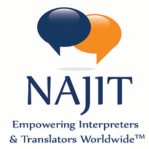 National Association of Judicial Interpreters and Translators logo